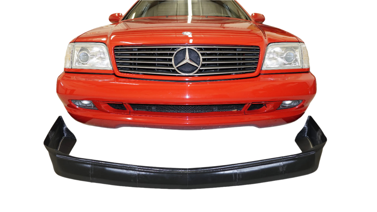 MR129 -  FLS Type-A Front Chin Lip for Mercedes R129 (1996-2002) – Sport Package Models (Digital File for 3D Printing)