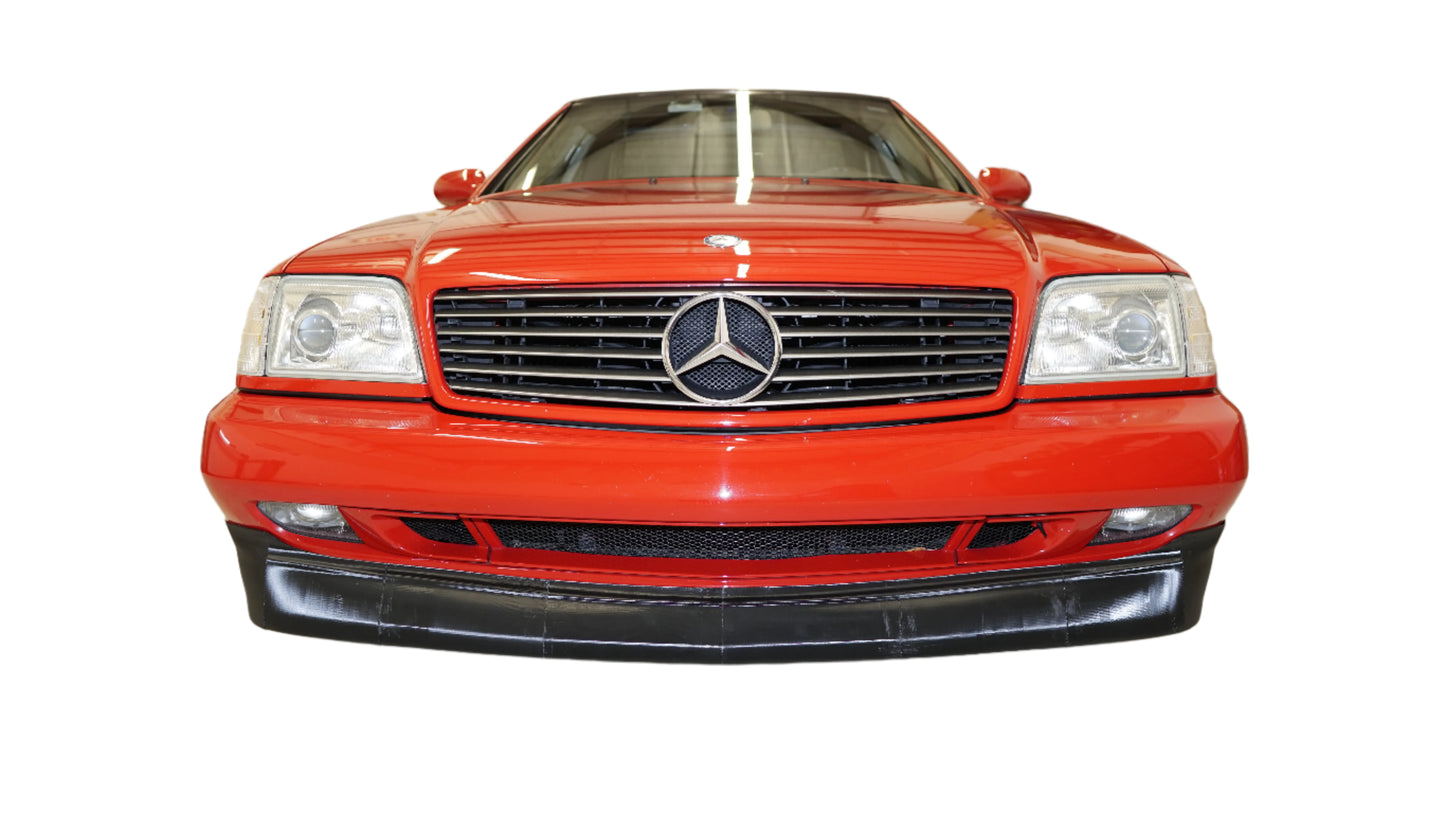 MR129 -  FLS Type-A Front Chin Lip for Mercedes R129 (1996-2002) – Sport Package Models (Digital File for 3D Printing)