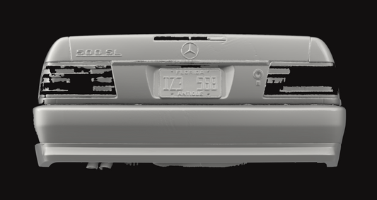 MR129 - PFL Type-A Rear lip for Prefacelift R129 (1989-1995) Digital Download for 3D printing